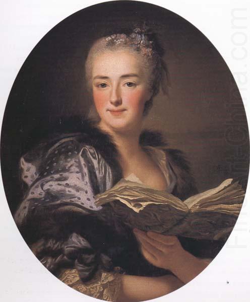 Alexandre Roslin Portrait of Marie-Jeanne Buzeau china oil painting image